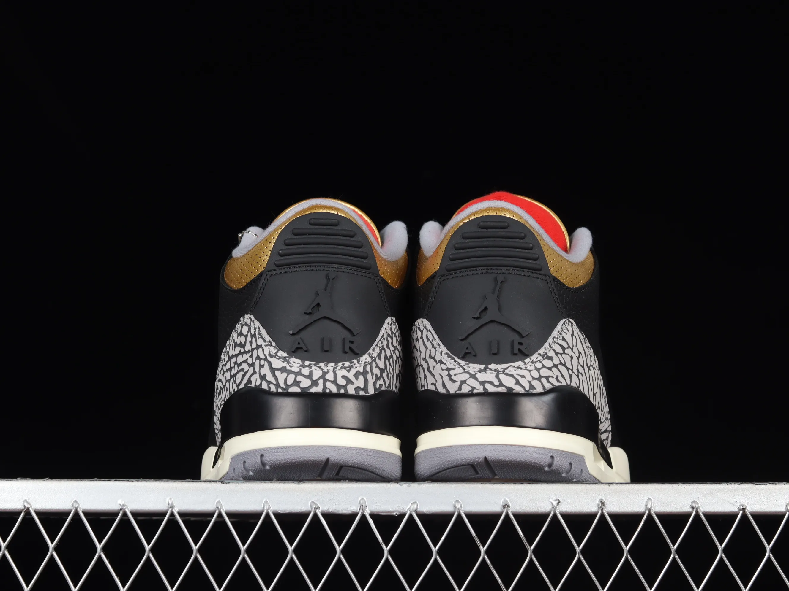 All categories Air Jordan Jordan series basketball shoes Air Jordan 3 Air Jordan 3 Retro "Black Gold" AJ3 Joe 3 black gold cement CK9246-067